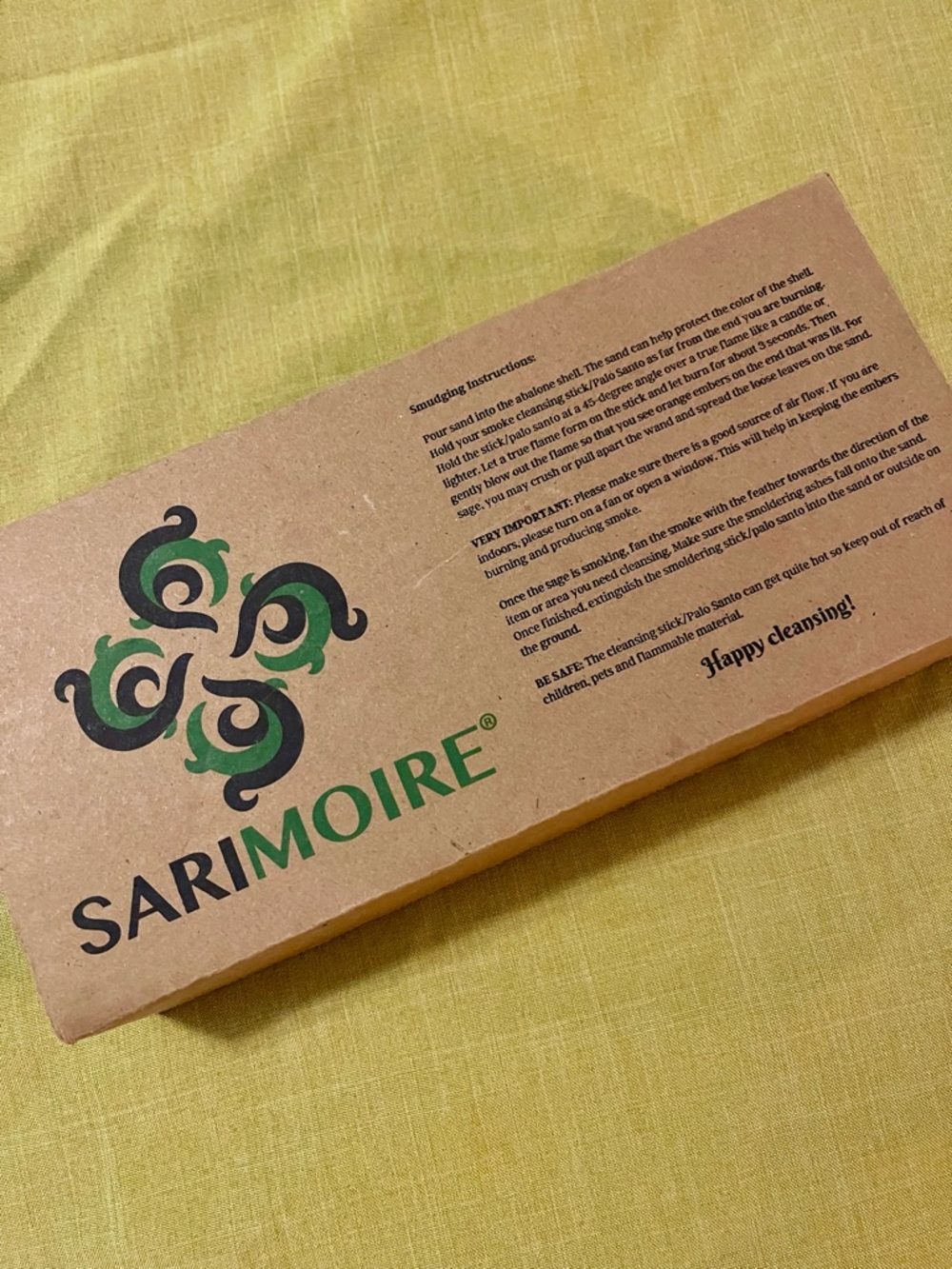 SARIMOIRE Sage Smudge Kit - New